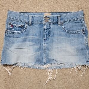 Vintage Y2K Abercrombie & Fitch Blue Denim Skirt/Size 6